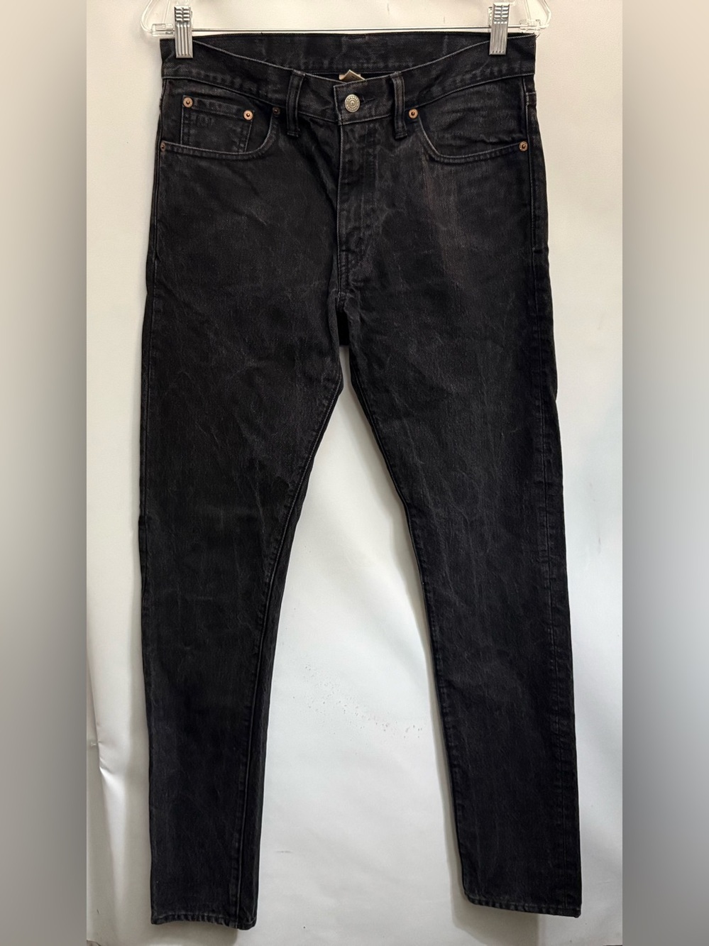 VINTAGE RRL DOUBLE RL Ralph Lauren Men’s Jeans 30x32” Black Denims Narrow Slim
